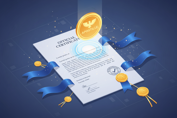 standard doucment being authticated in animation 